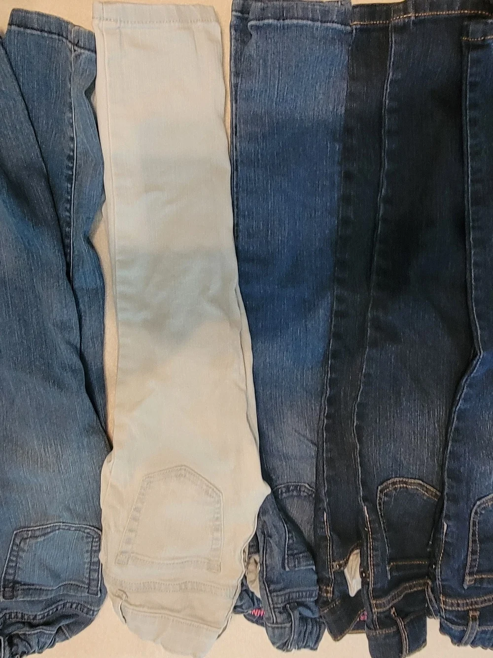Lot Of 8 Toddler 5/5T Children's Place Kids Jeans Variety Pack - Blue Denim
